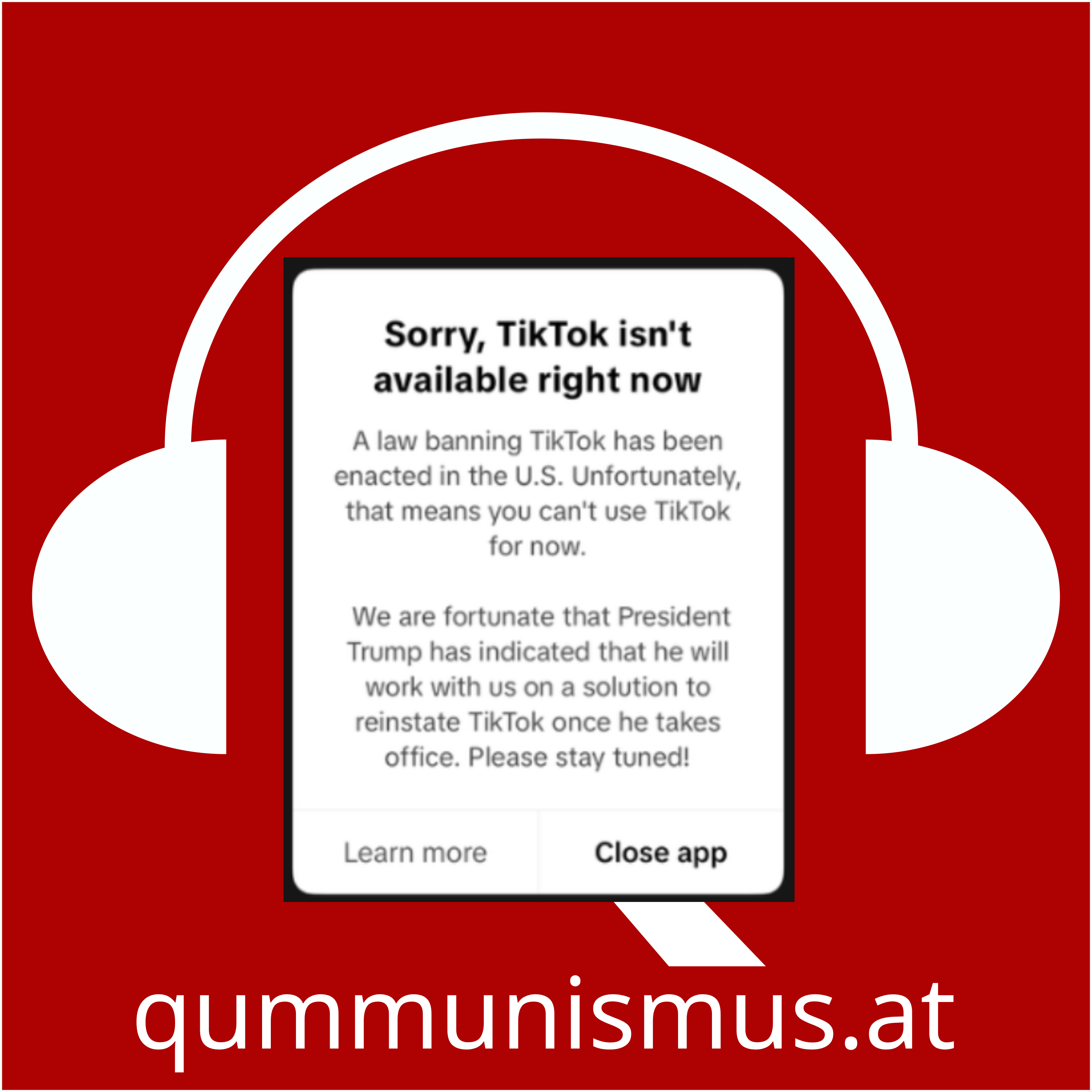 190 The TikTok Ban from an IT security and from a political point of view episode artwork